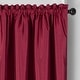 preview thumbnail 15 of 16, Colette Faux Silk Blackout Window Curtain