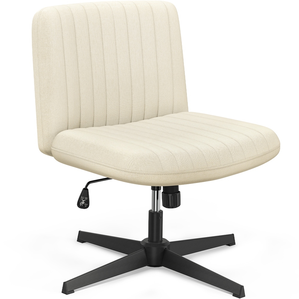Cream colored desk chair cheap