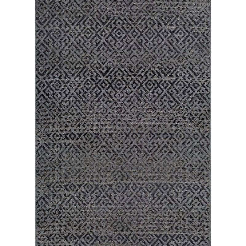 Samantha Greek Key Indoor/ Outdoor Area Rug