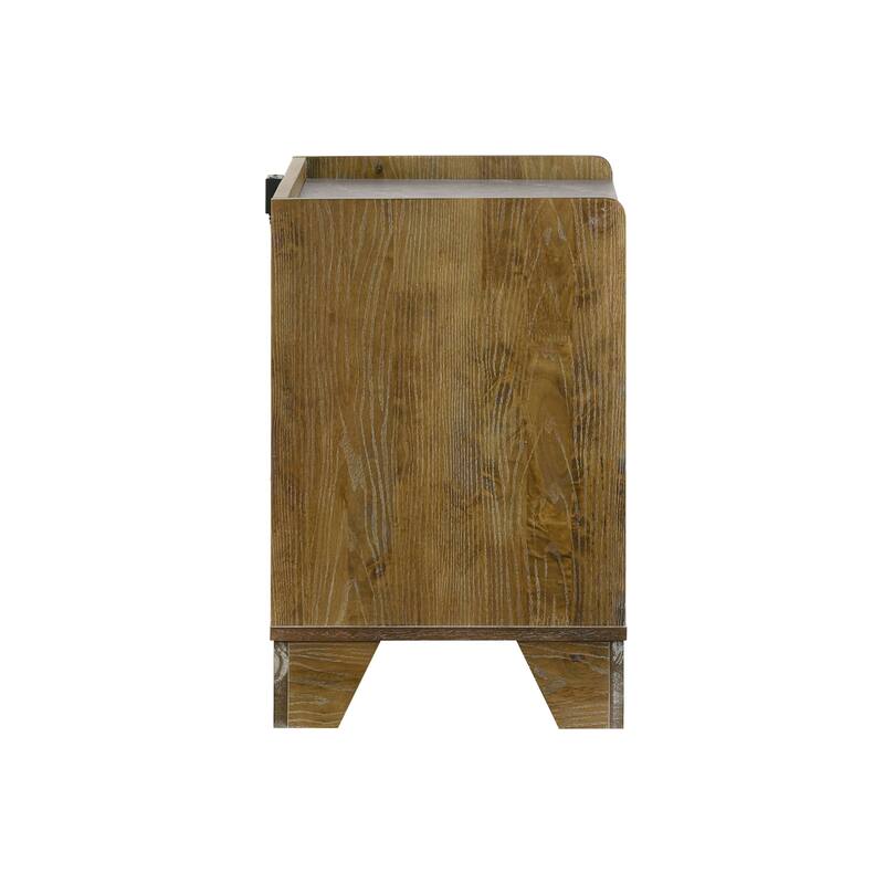 1-Drawer Nightstand with Integrated LED