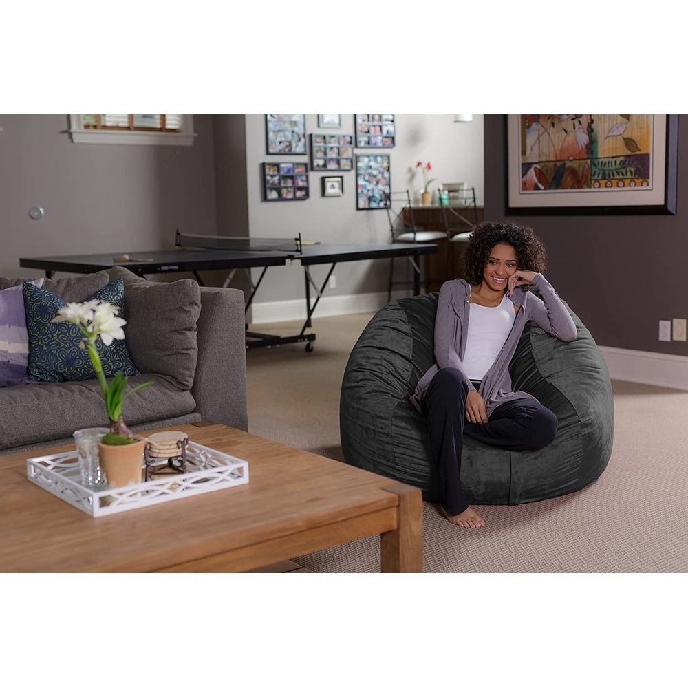 4 foot Bean Bag Chair Large Memory Foam Bean Bag On Sale