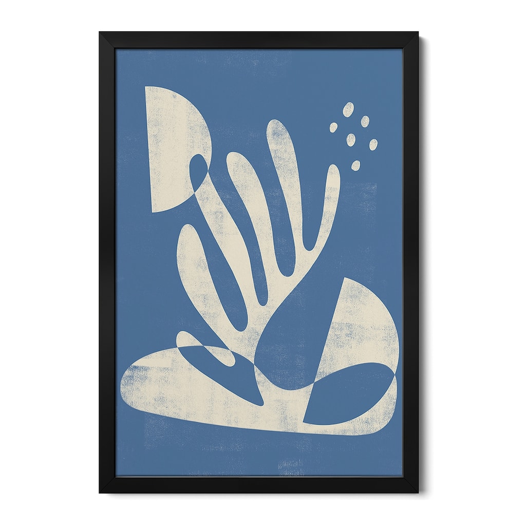 Abstract Sky Shape II Premium Framed Poster by Helo Moraes