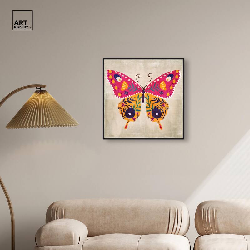 Butterfly Wings II Canvas by Art Remedy