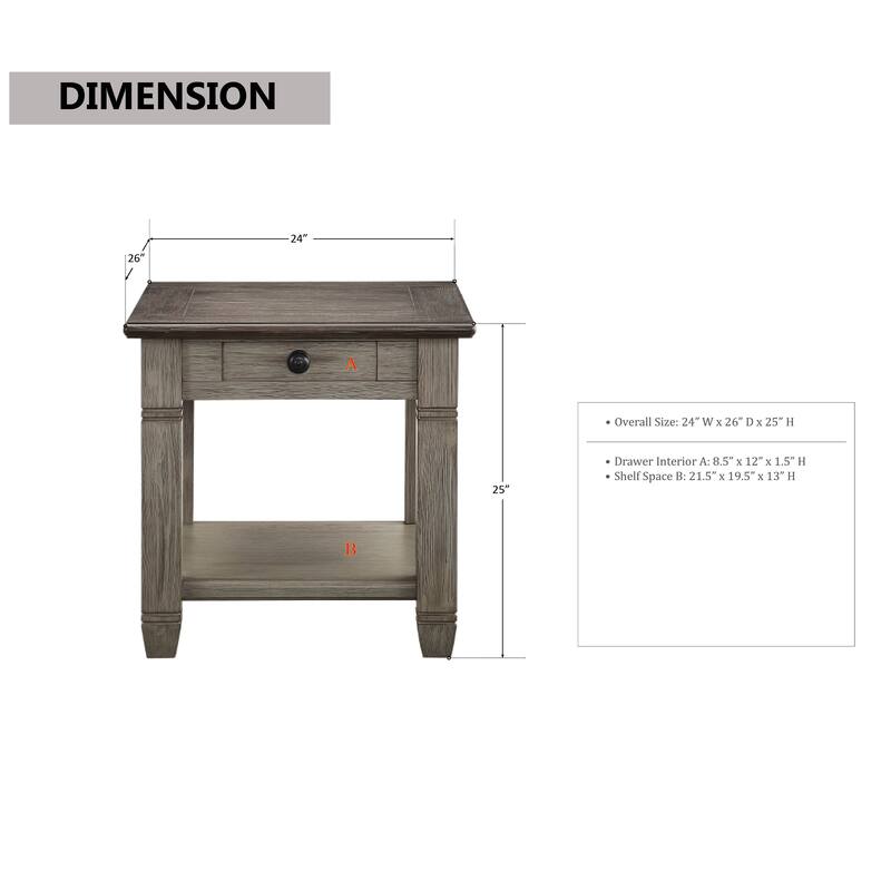 Boykin End Table