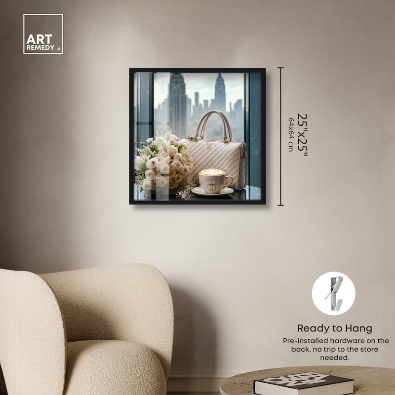 Glam by the Window New York Shadowbox by Art Remedy