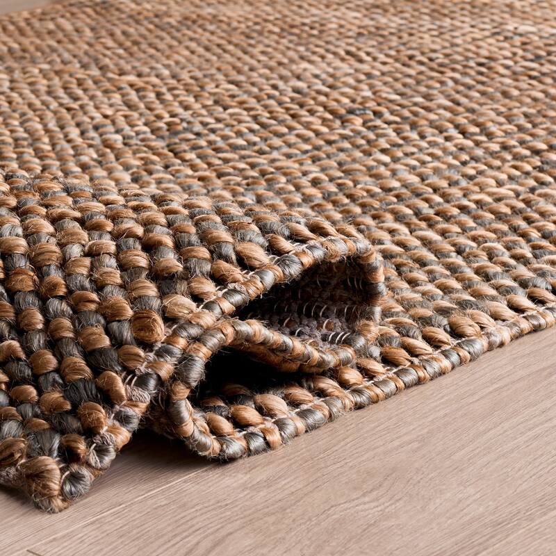 SAFAVIEH Handmade Natural Fiber Couture Seka Jute & Cotton Rug