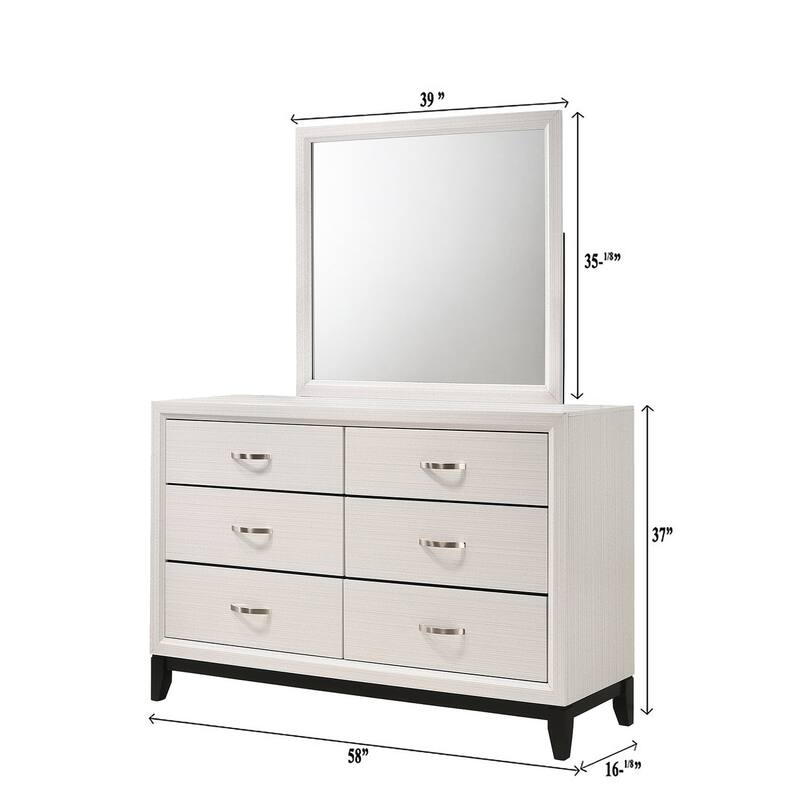 Aglae Chalk Panel Bed