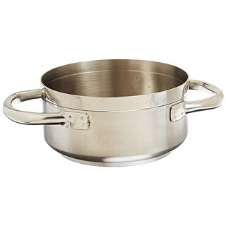 Paderno World Cuisine Grand Gourmet Stainless Steel 20 5 8 Quart Rondeau Overstock 29295796