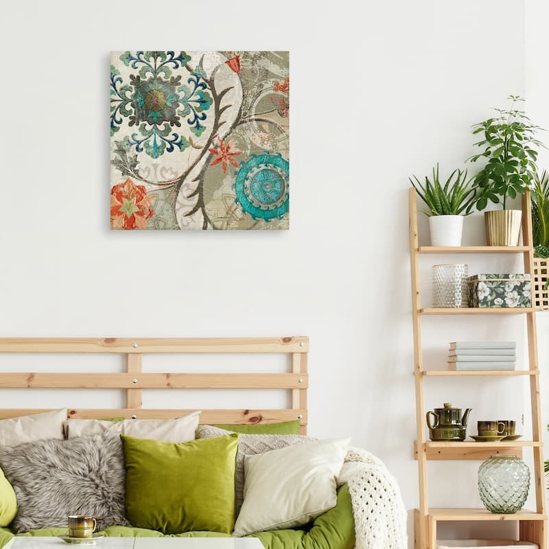 Royal Tapestry II by Carol Robinson Canvas Art Print