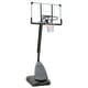 preview thumbnail 1 of 3, Use for Outdoor Height Adjustable 7.5 to 10ft Basketball Hoop 44 Inch Backboard Portable Basketball Goal System - black black