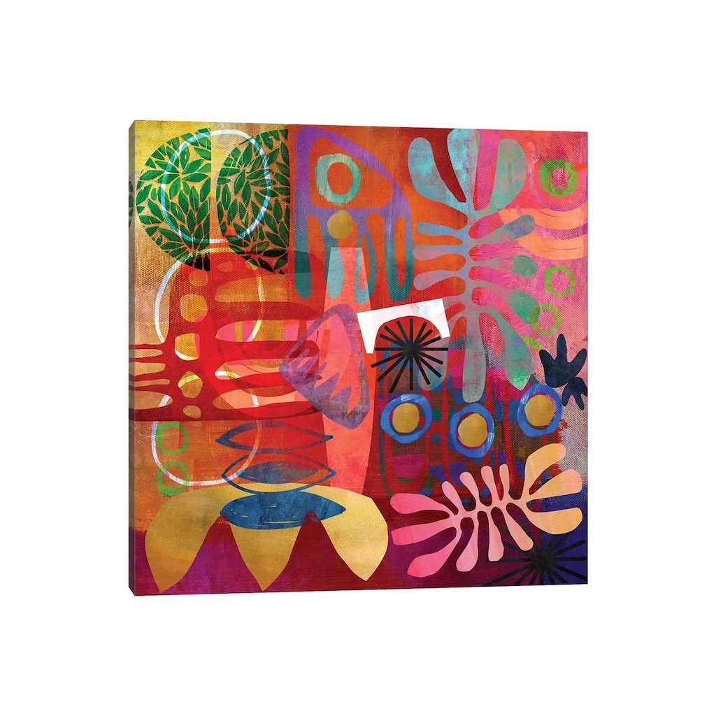 iCanvas "African Abstract" by Nikki Chu Canvas Print