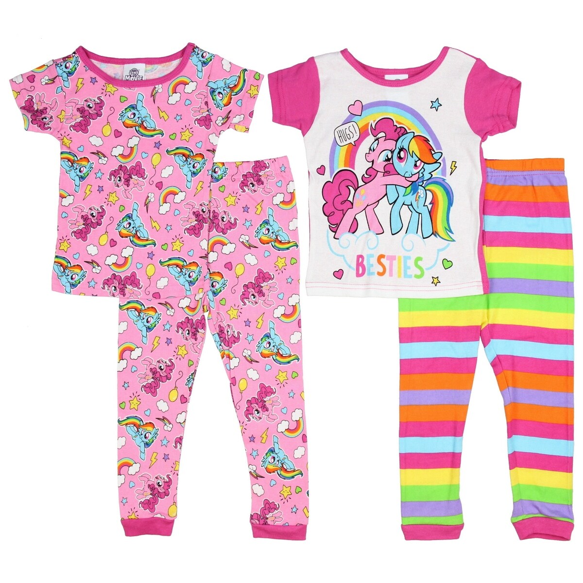 Shop My Little Pony Toddler Girls Magical 4 Piece Cotton Pajama