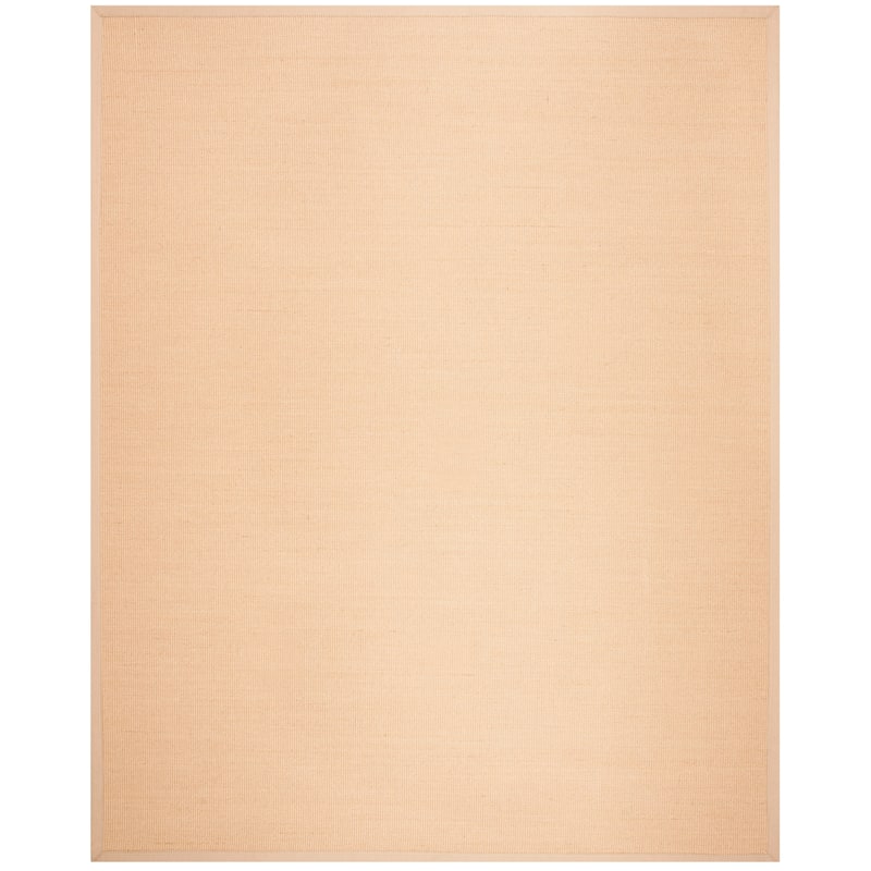SAFAVIEH Natural Fiber Alleen Casual Border Sisal Rug - 10' x 14' - Natural/Ivory