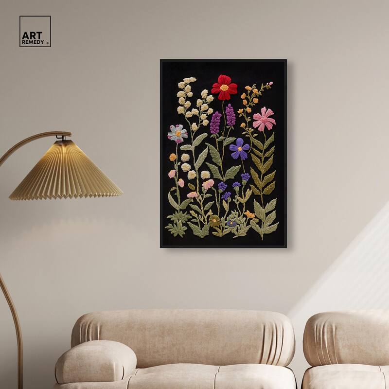 Fiber Flora on Fathomless Canvas by Art Remedy