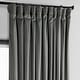preview thumbnail 45 of 58, Exclusive Fabrics Extra Wide Heritage Plush Velvet Room Darkening Curtain (1 Panel)