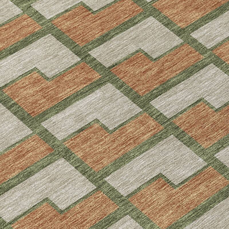 Machine Washable Indoor/ Outdoor Modern Cody Chantille Rug