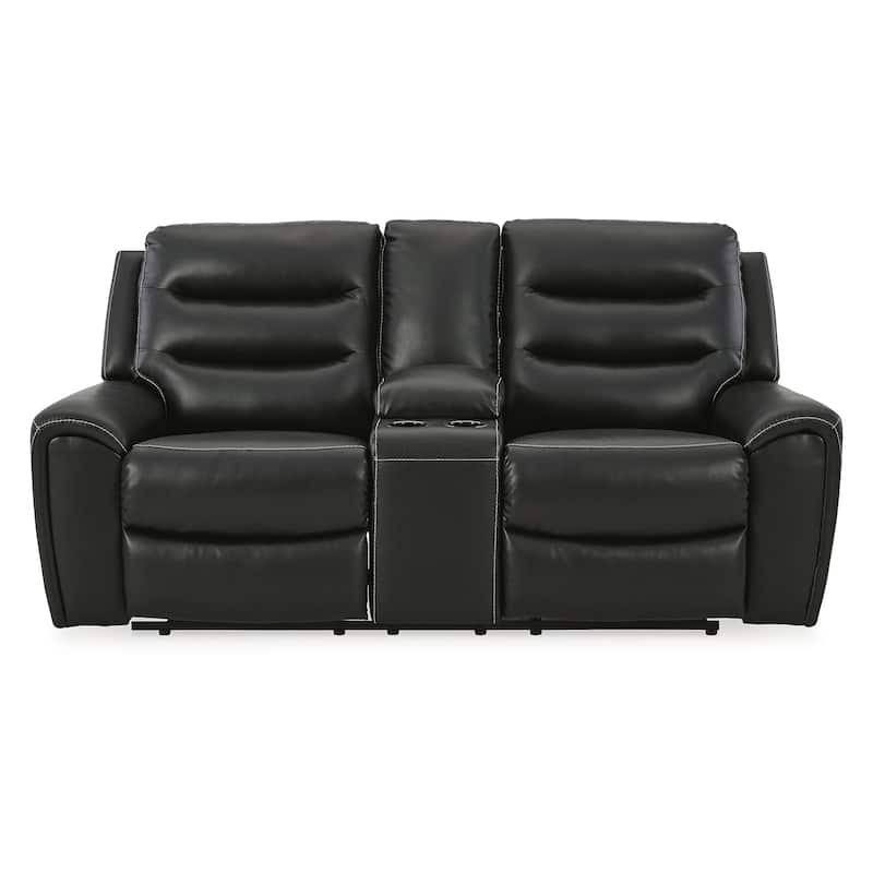 Signature Design by Ashley Warlin Black 2-Piece Upholstery Package - 90"W x 41"D x 40"H