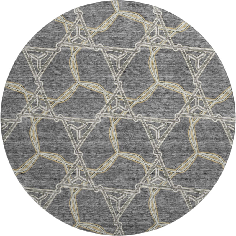 Premium Washable Super Soft Modern Tangle Mayfield Rug
