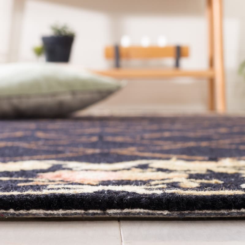 SAFAVIEH Handmade Chelsea Hasime French Country Wool Rug