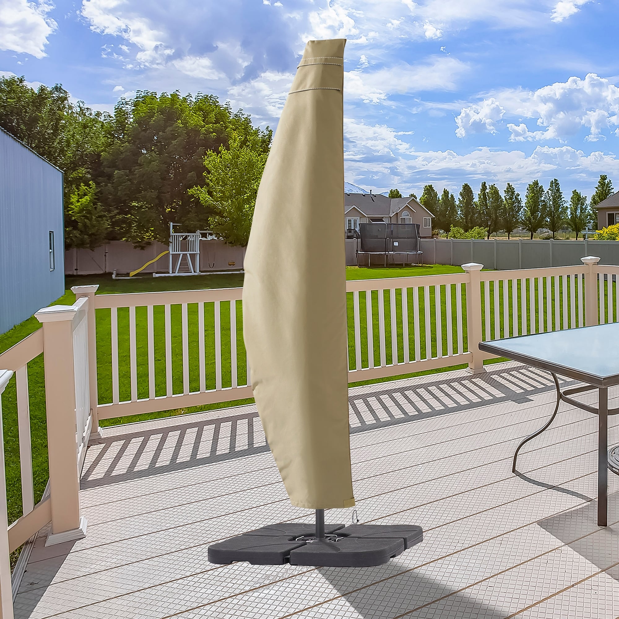 11 ft patio umbrella cover Ravenna Explore at Formosa Covers! Cantilever Umbrella Cover | Zipper
