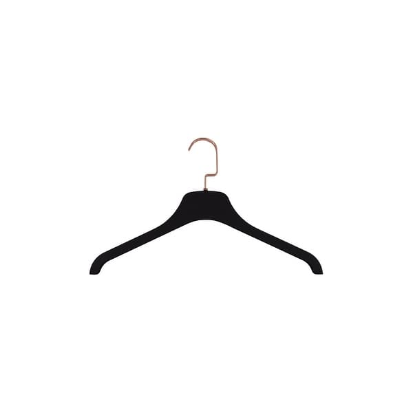 https://ak1.ostkcdn.com/images/products/is/images/direct/71211df97e5ca2dd2f6ce0cfa47aa67610397505/Black-Rubbized-Soft-Touch-Plastic-Top-Coat-Hanger-with-Flat-Rose-Gold-Hook%2C-16.5%22-Length-x-7-16%22-thic-Box-of-25.jpg?impolicy=medium