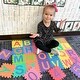 preview thumbnail 2 of 1, Kore Design Foam Play Mat for Kids Interlocking Alphabet and Numbers (11.811.8x0.40") - Assorted