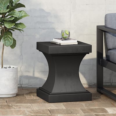 Athena Modern Lightweight Concrete Side Table