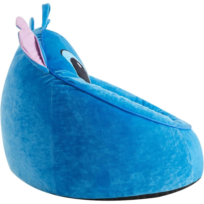 Disney Stitch Kids Foam Filled Bean Bag Chair