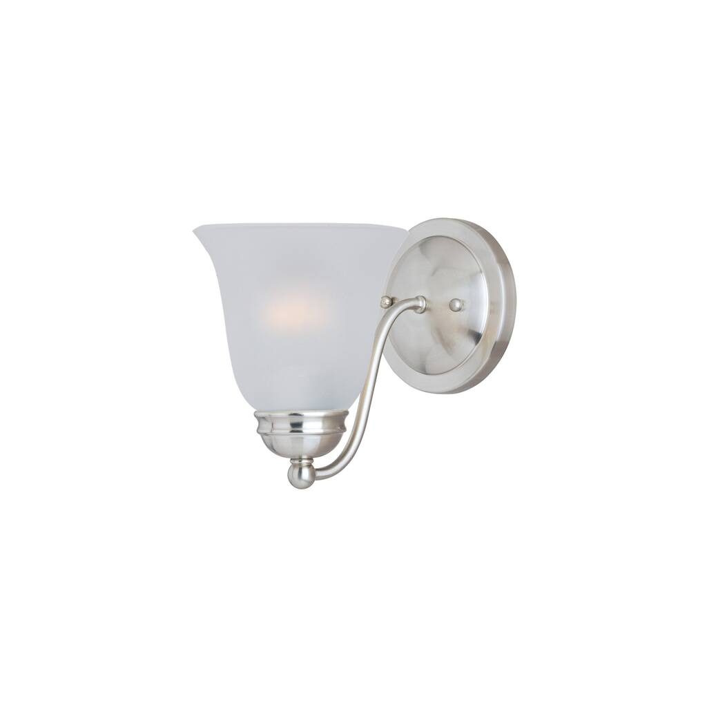 Maxim Basix 8" Tall Bathroom Sconce
