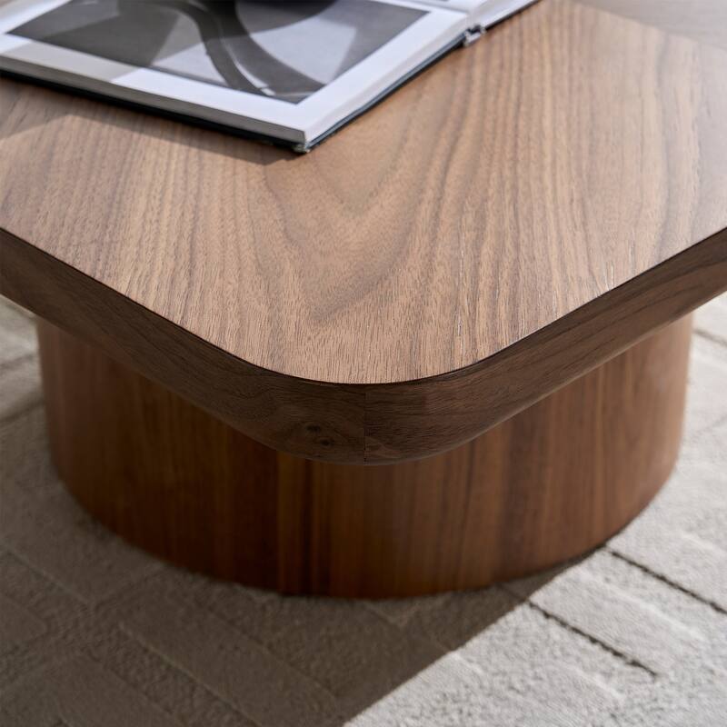 Square Coffee Table, Modern Design for Living Room Use