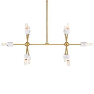 Designers Fountain D304C-IS Star Dust 10 Light 35" Wide Linear Pendant