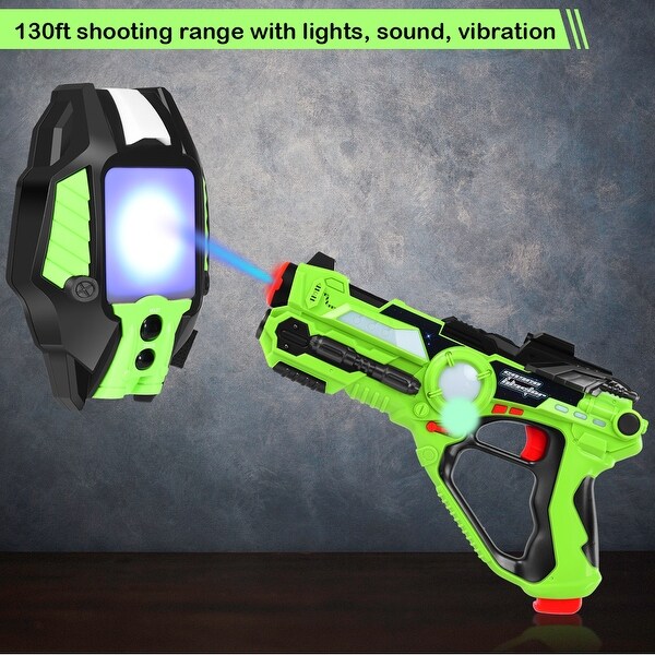 4 player laser tag set