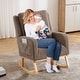 preview thumbnail 9 of 66, HOMYKA 27.5" Wide Rocking Chair for Nursery