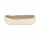 preview thumbnail 1 of 6, Sagebrook Home 18" Xixa Omix Bowl, 5"H - 18" x 7" x 5" 18" x 7" x 5" - Ivory/ Tan