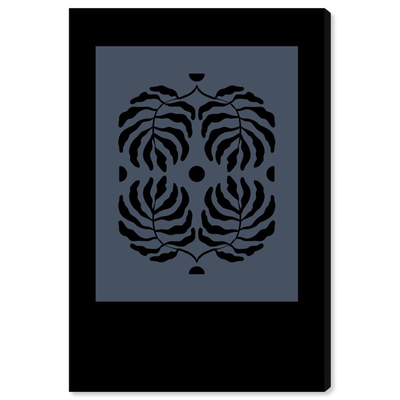Wynwood Studio Canvas Floral and Botanical Abstract Private Collection Black Modern & Contemporary Wall Art Canvas Print