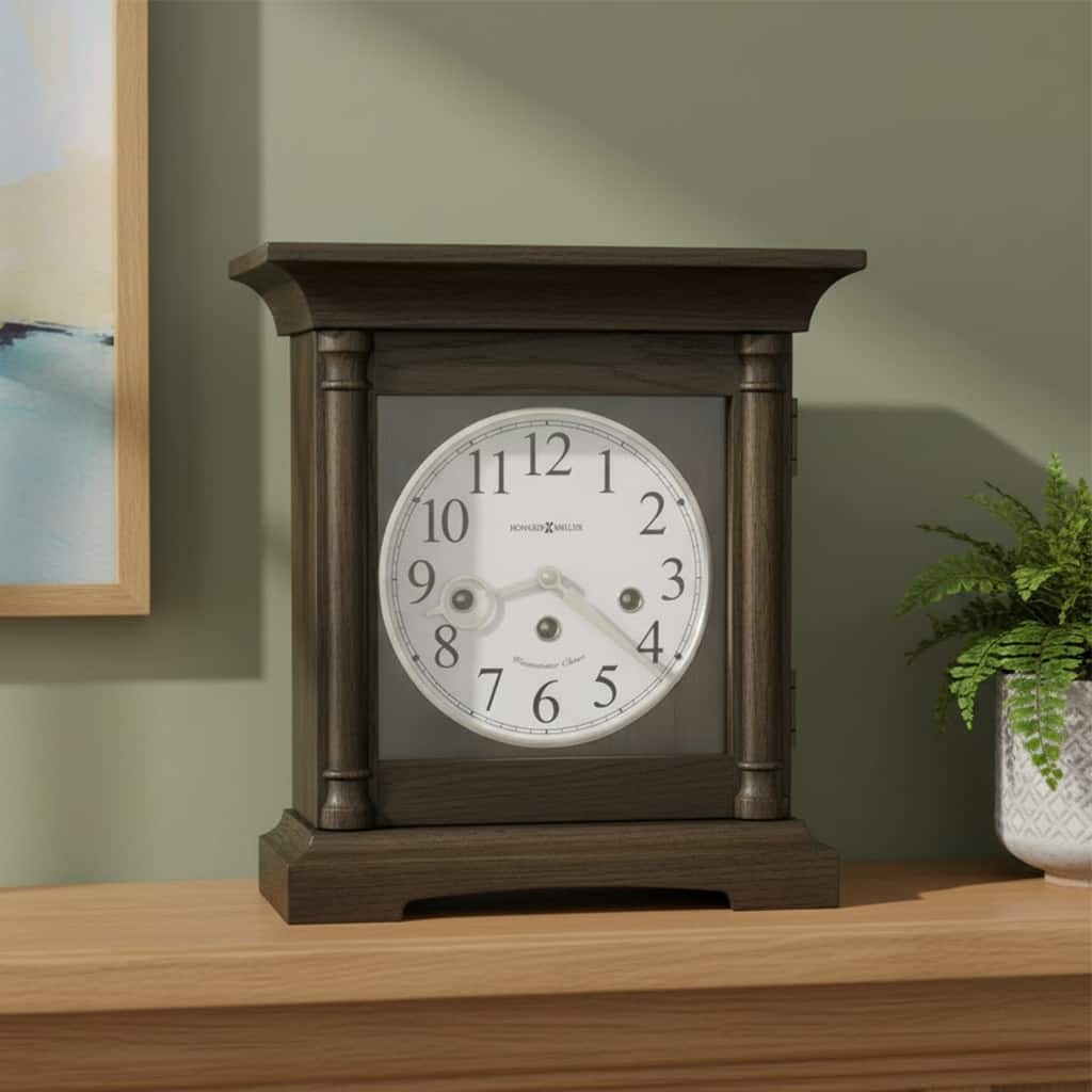 Howard Miller Pike Mantel Clock - 11.38-Inches Wide