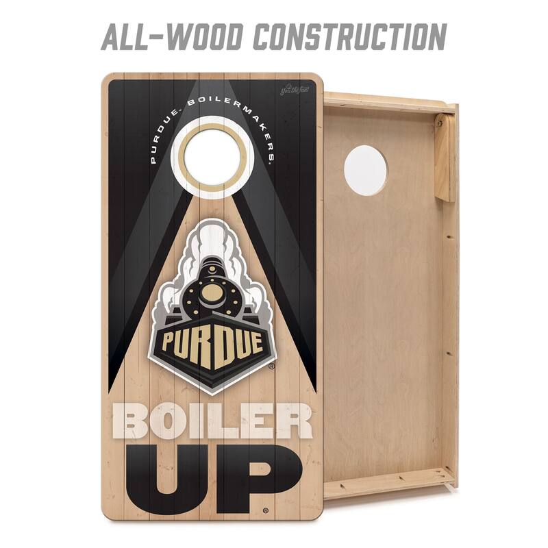 Purdue Boilermakers NCAA 2x4 Professional Cornhole Board Set