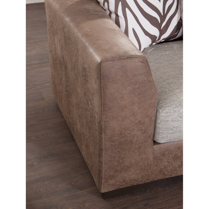 Woodhaven Furniture Safari Two-Piece Sectional