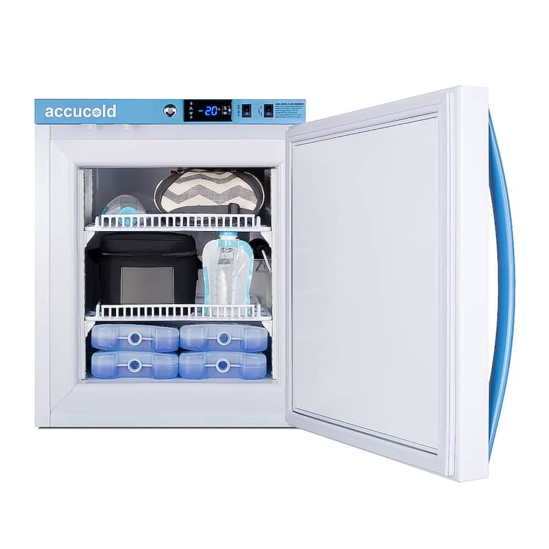 Summit AFZ1PVMC Accucold Momcube 19" Wide 1.4 Cu. Ft. Medical Freezer