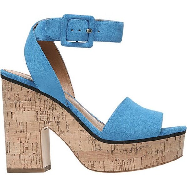 franco sarto blue sandals