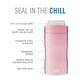 preview thumbnail 2 of 2, Stay-Chill Slim Can Cooler in Peony by HOST®