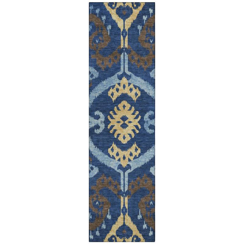 Machine Washable Indoor/ Outdoor Global Empire Chantille Rug