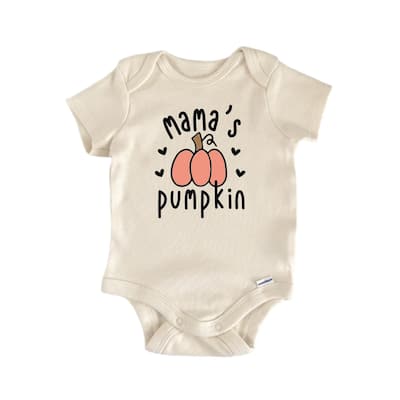 Mamas Pumpkin Fall - Baby Boy Girl Clothes Bodysuit Funny Cute