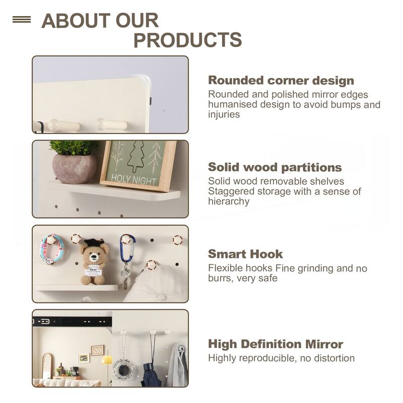 Wall Mounted Full Length Mirror