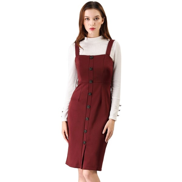 pink jumper dress womens