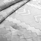 preview thumbnail 18 of 65, 3 Piece Reversible Pintuck Pinch Pleat Bohemia and Tufted Clipped Comforter Set