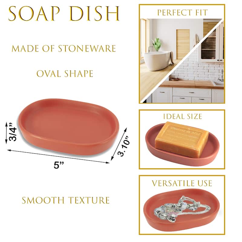 SMOOTH Collection of Bathroom Accessories up to 4 Pieces.