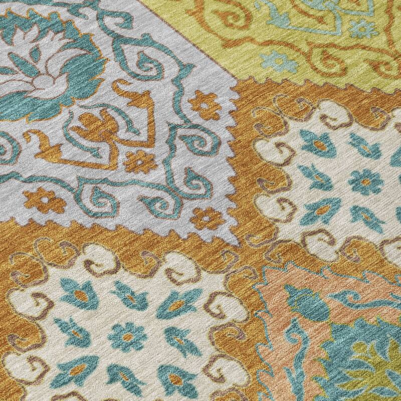 Machine Washable Indoor/ Outdoor Global Bayfield Chantille Rug