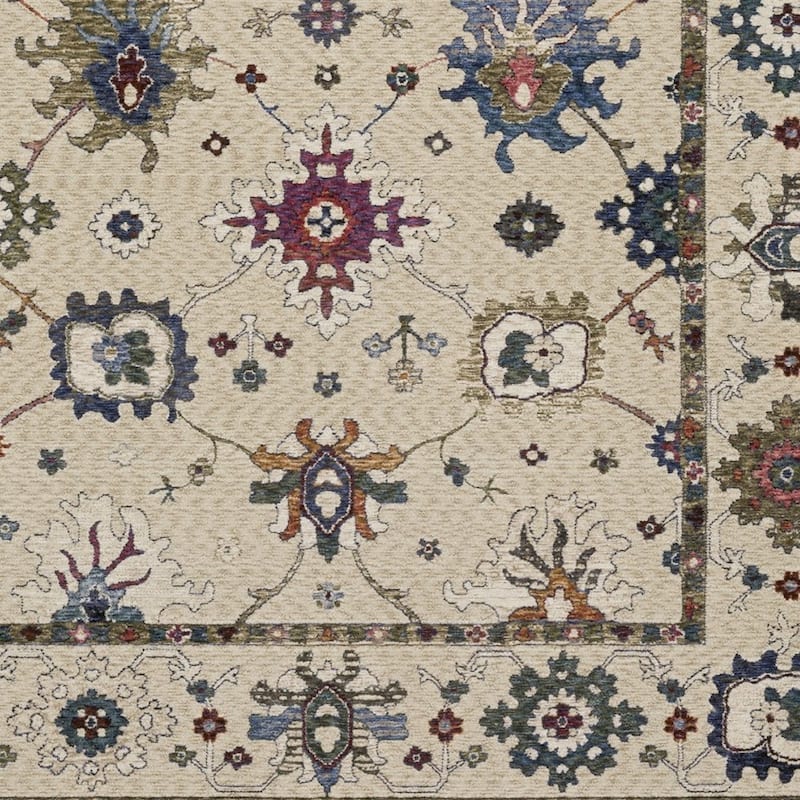 HomeRootsFloral Traditional Runner Area Rug