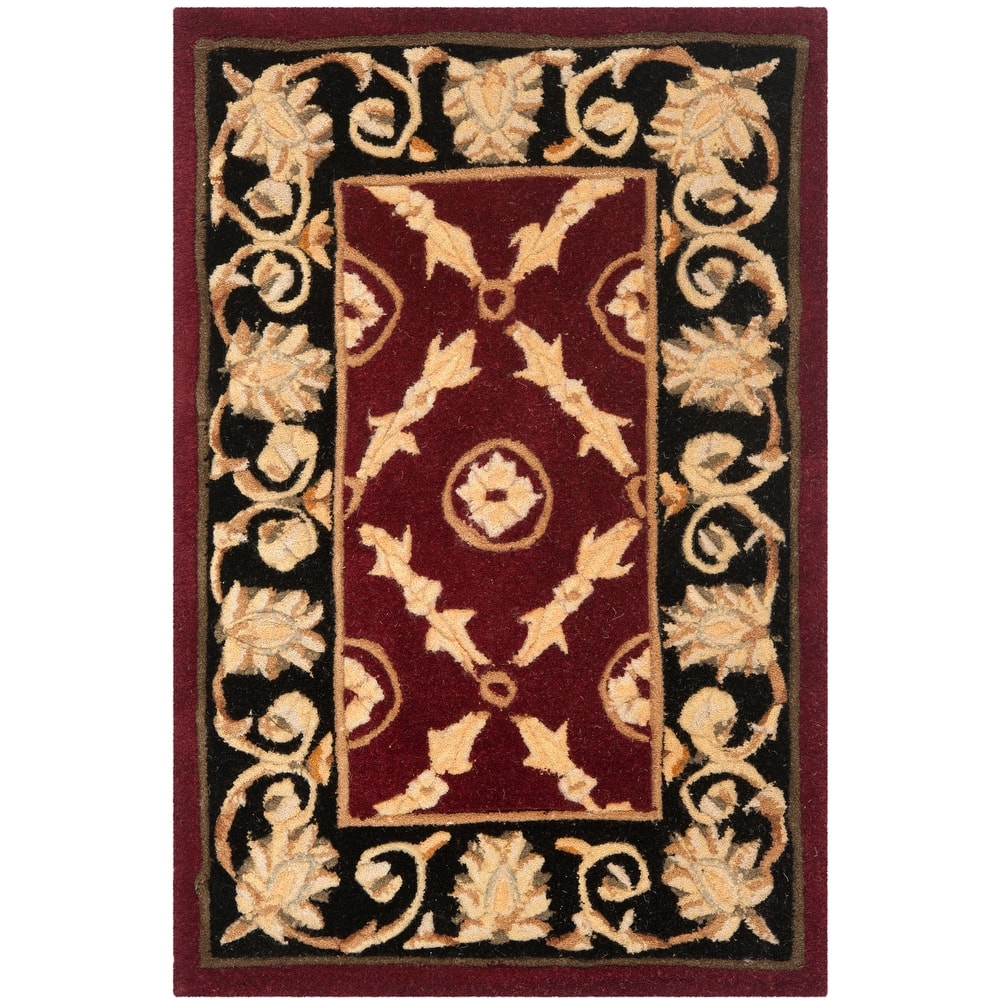 SAFAVIEH Handmade Naples Kuralay Traditional Oriental Wool Rug